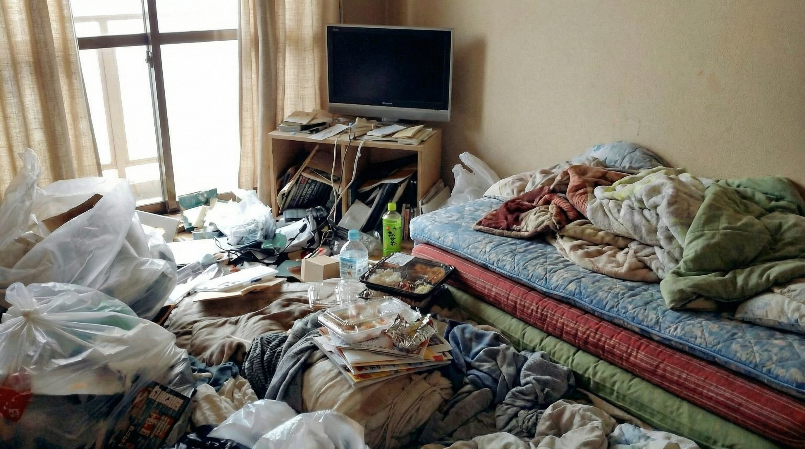 ゴミ屋敷片付けの様子